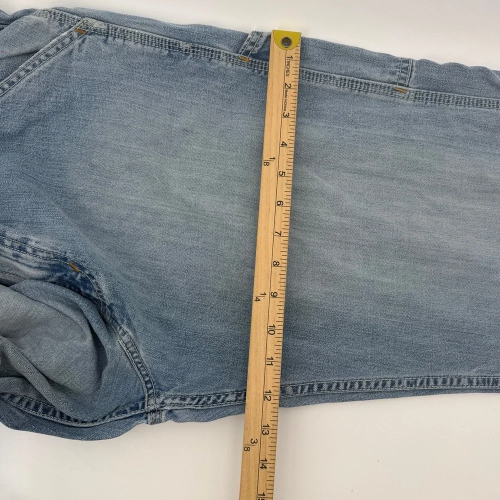 Vintage Y2K Levi's Carpenter Jeans Men 34x32 Loose Straight Baggy Light Wash